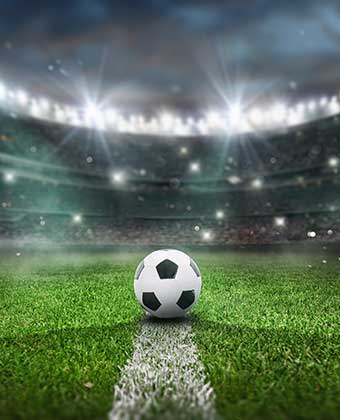Soccer Ball on Field